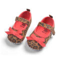 Foreign Trade In Leopard Female Baby Princess Shoes